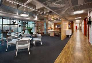 鹿城冰裂玻璃隔断